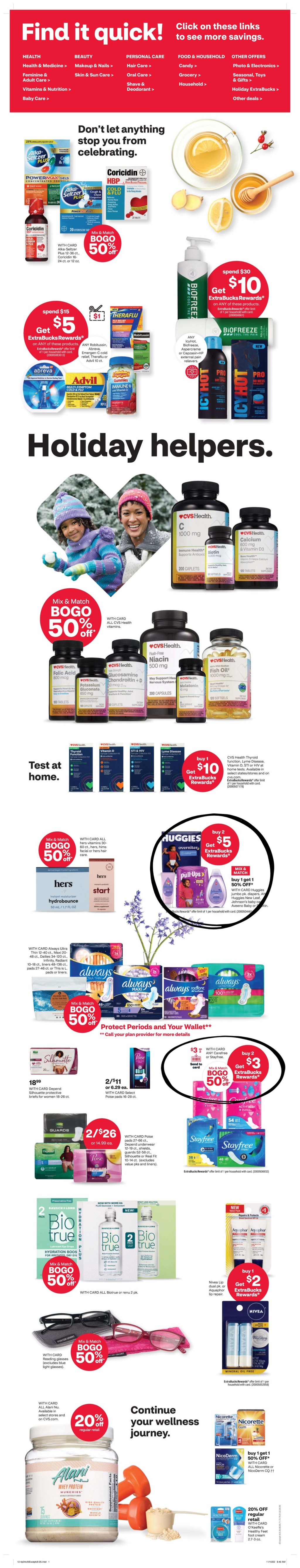 page in cvs weekly ad