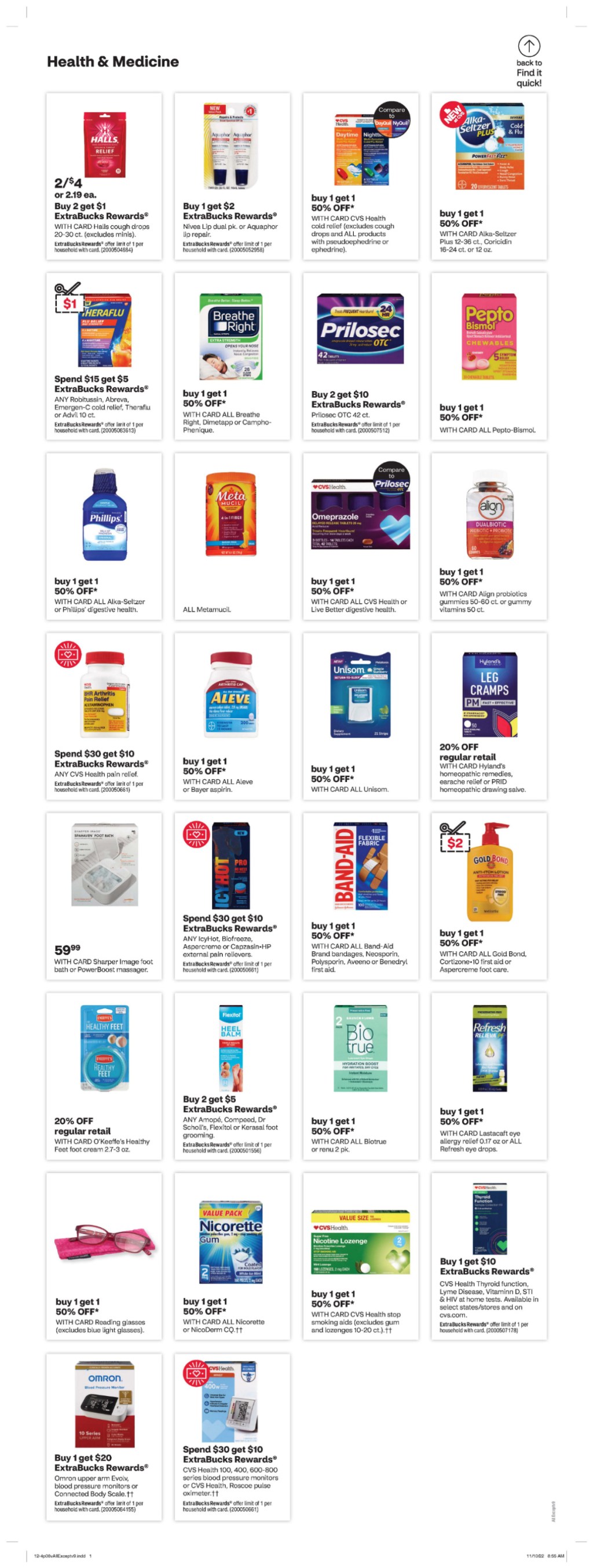 page in cvs weekly ad