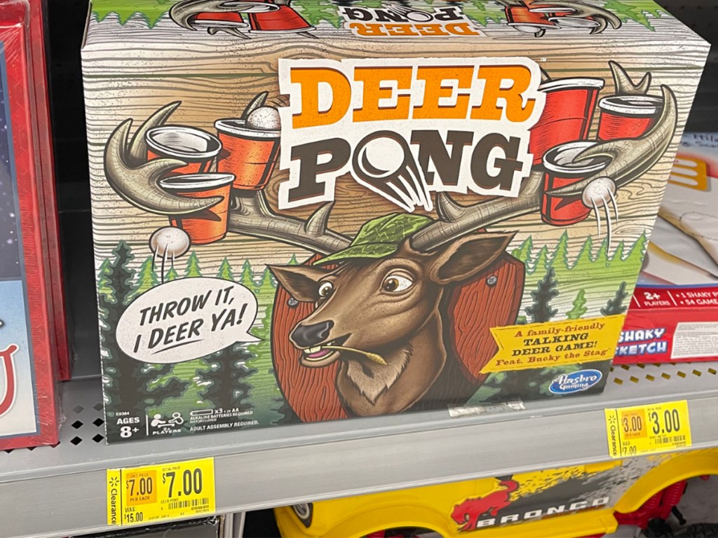 deer pong game