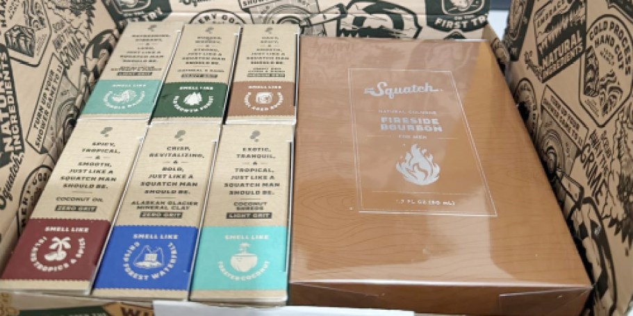 HUGE Dr. Squatch Men’s Soap & Cologne Bundle Only $36 Shipped on Amazon (Reg. $81)