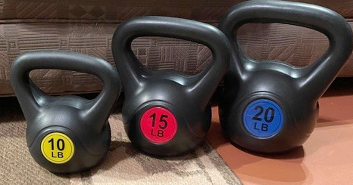 Kettlebell Weight Set ONLY $15.99 on Walmart.com (Regularly $60)