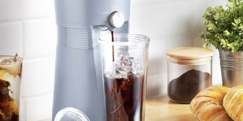 Gourmia Iced Coffee Maker AND Tumbler ONLY $15 on Walmart.com (Regularly $25)