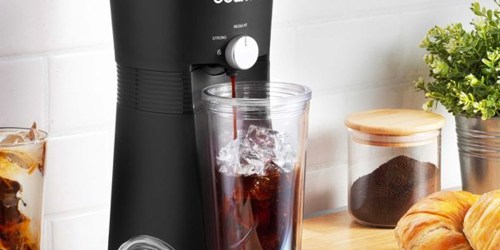 Gourmia Iced Coffee Maker w/ Tumbler Only $15 on Walmart.com (Regularly $25) | 4 Color Choices