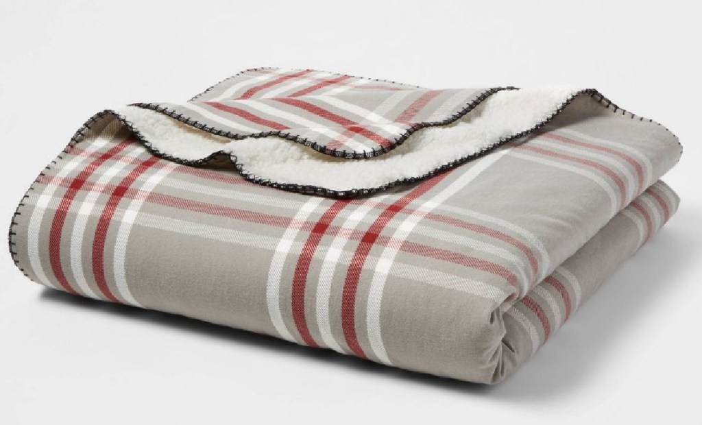 Target Threshold Holiday Print Bed Blankets as Low as 13.50 (Regularly
