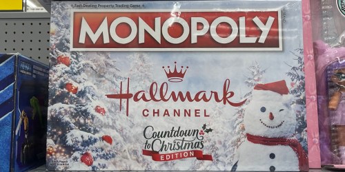 Up to 50% Off Christmas Board Game Clearance | Monopoly Hallmark Channel Edition Only $15 at Walmart + More