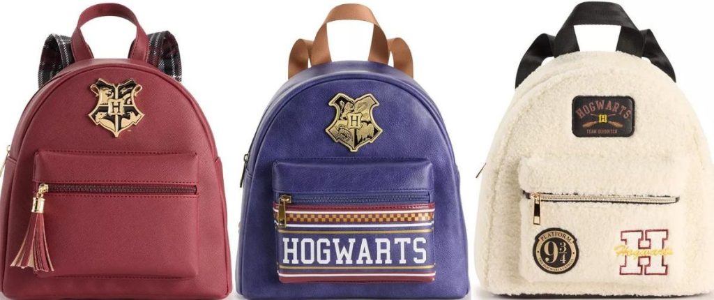 Stock Images of 3 Harry Potter Mini Backpacks at Kohl's