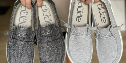 Up to 50% Off Hey Dude Shoes for the Family + FREE Shipping