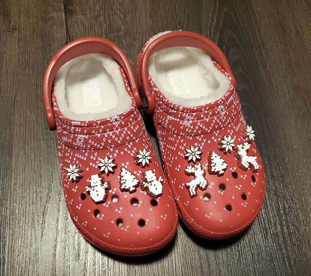 Holiday crocs 