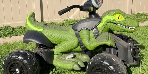 Power Wheels Jurassic World Dino Racer ATV Ride-On Just $197 Shipped on Walmart.com (Regularly $299)