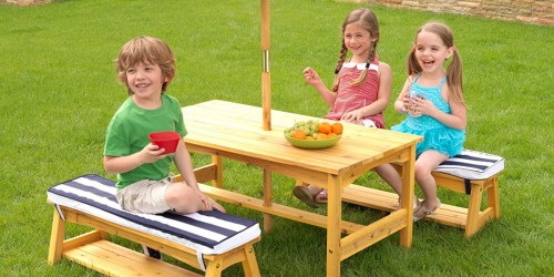 KidKraft Outdoor Wooden Table & Bench Set Only $71.49 Shipped on Amazon (Reg. $250) + More