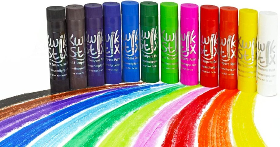 Kwik Stix Tempera Paint Sticks 24-Pack Just $19.99 on Amazon