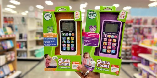 LeapFrog Chat & Count Emoji Phone from $6.44 on Amazon (Reg. $16) | Over 50 Activities