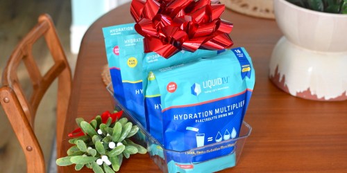 Enter Our Christmas Giveaway to Win a Liquid IV Hydration Bundle | 20 Winners ($89.99 Value Per Prize Package!)
