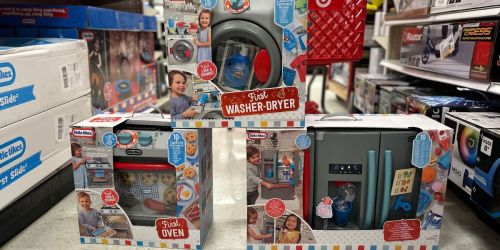 Little Tikes Pretend Play Appliances Starting Under $30 on Target.com | Washer/Dryer, Refrigerator, & More