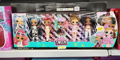 LOL Surprise Tweens Fashion Doll 5-Pack Only $70 Shipped on Walmart.com (Over 70 Surprises to Unwrap)