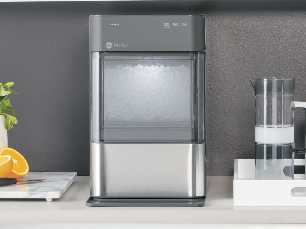 ice maker on counter