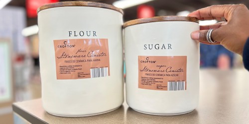 ALDI Stoneware Canisters Just $13.99 (Great Magnolia Lookalikes for Less!)