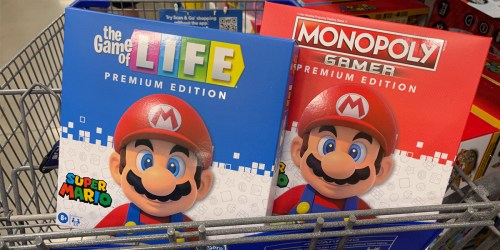 Super Mario Board Games Just $24.98 at Sam’s Club | The Game of Life & Monopoly Gamer