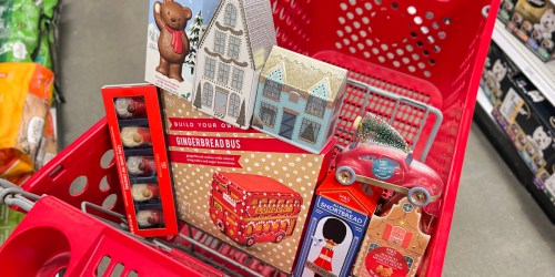 Guess What’s Back at Target? The Marks & Spencer Christmas Collection, Featuring Light-Up Treat Tins for $9.99!
