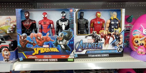 Marvel Avengers or Spider-Man Action Figures 3-Pack Only $20 Shipped on Walmart.com (Black Friday Deals Live NOW!)