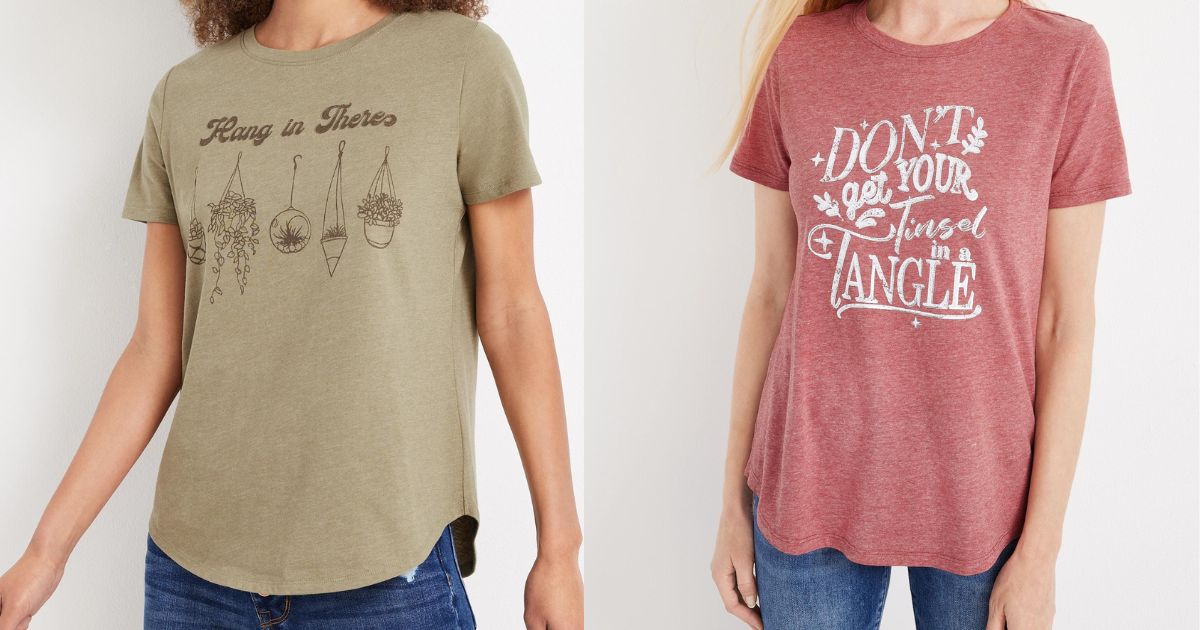 maurices tees