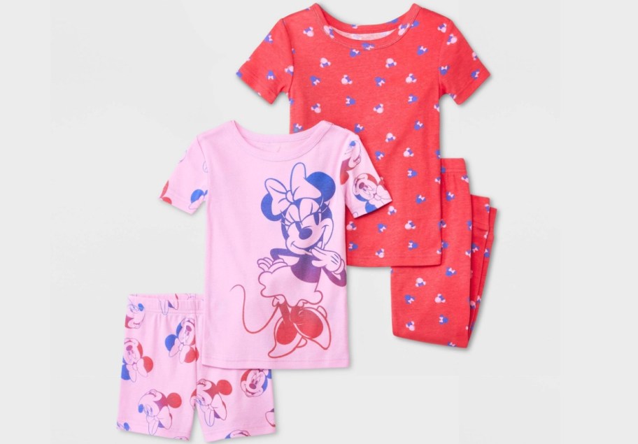 mickey mouse pink and red