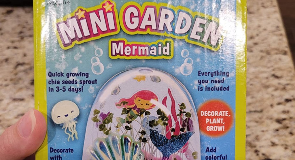 mini garden mermaid