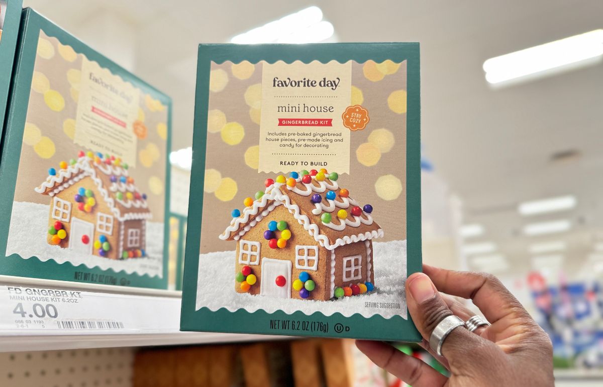 Last Chance to Score Gingerbread House Kits for Just $10 on Target.com ...