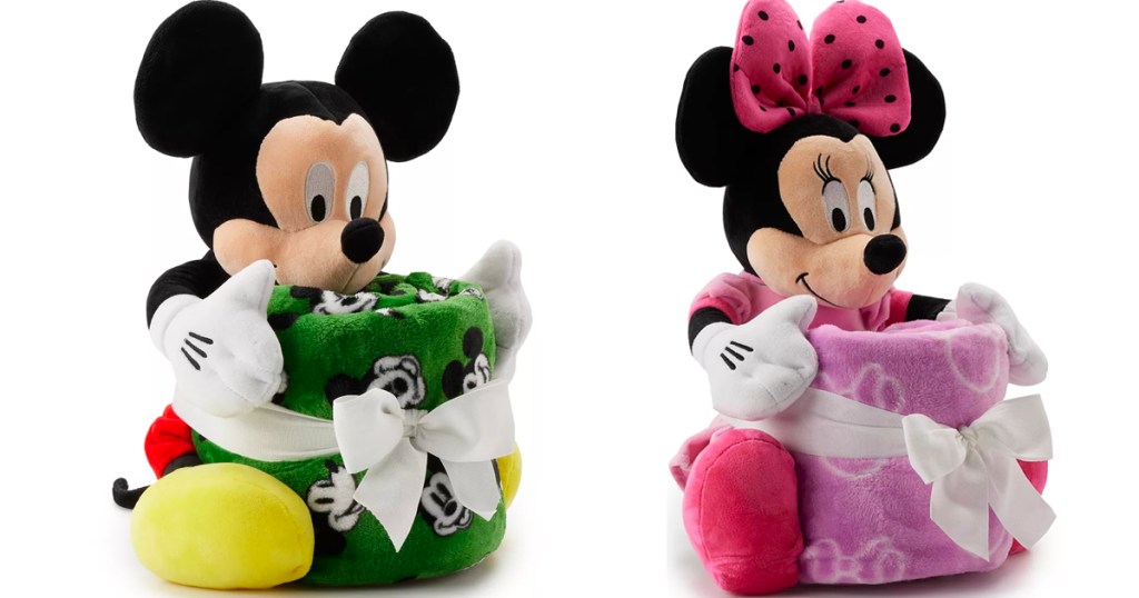 minnie and mickey blankets