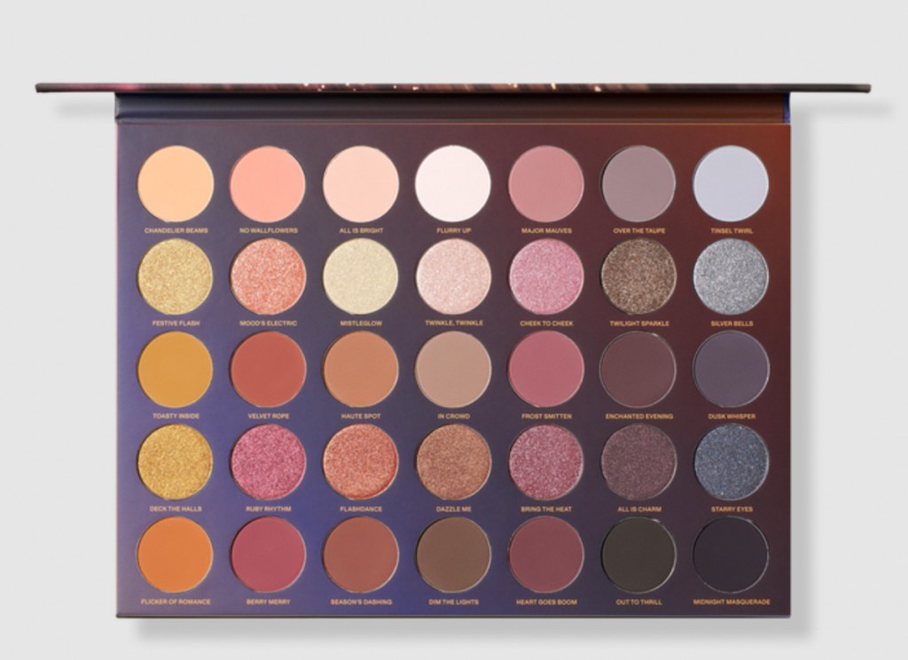 stock photo of 35XS No Silent Nights Artistry morphe Palette 