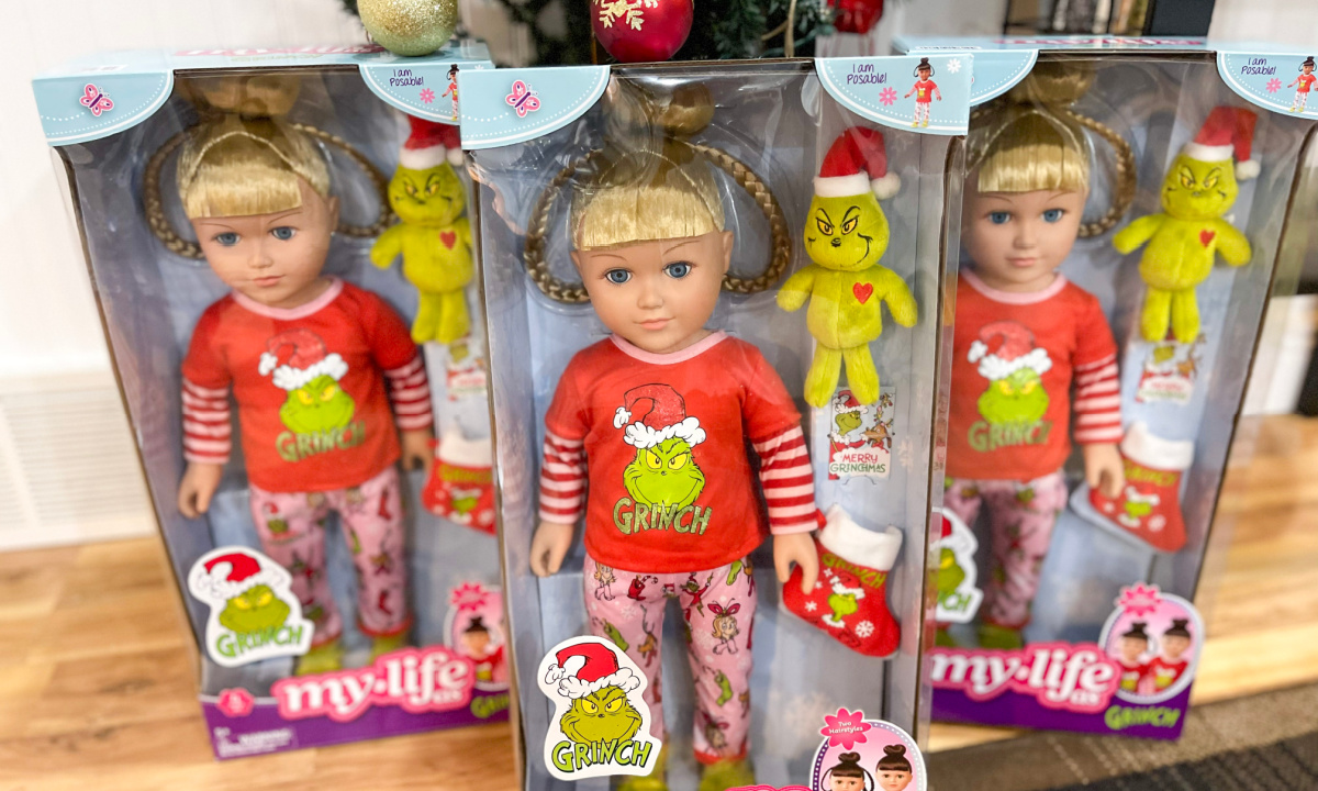 2022 my life deals as grinch doll