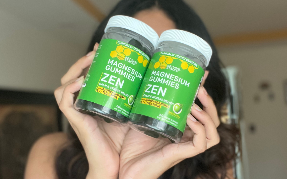 Natural Stacks Magnesium Gummies Buy 2, Get 1 Free + Stackable 10% Off | Calm & Stress Relief
