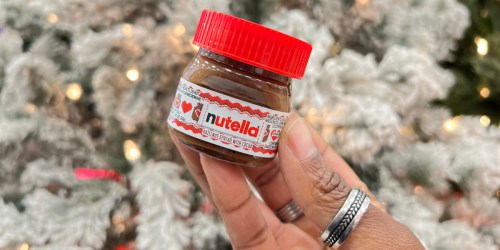 These Nutella Mini Jars Make Fun Stocking Stuffers & ONLY $1 at Walmart or Target