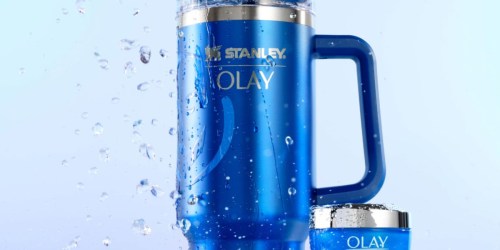 Free Olay Stanley Quencher Tumbler w/ $100 Olay Purchase