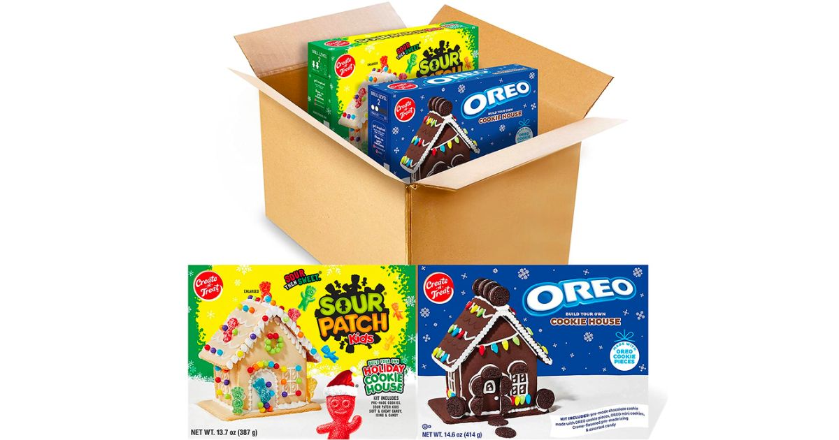 WOW! 2 Gingerbread Houses ONLY $8.75 Shipped on Amazon | OREO & Sour ...