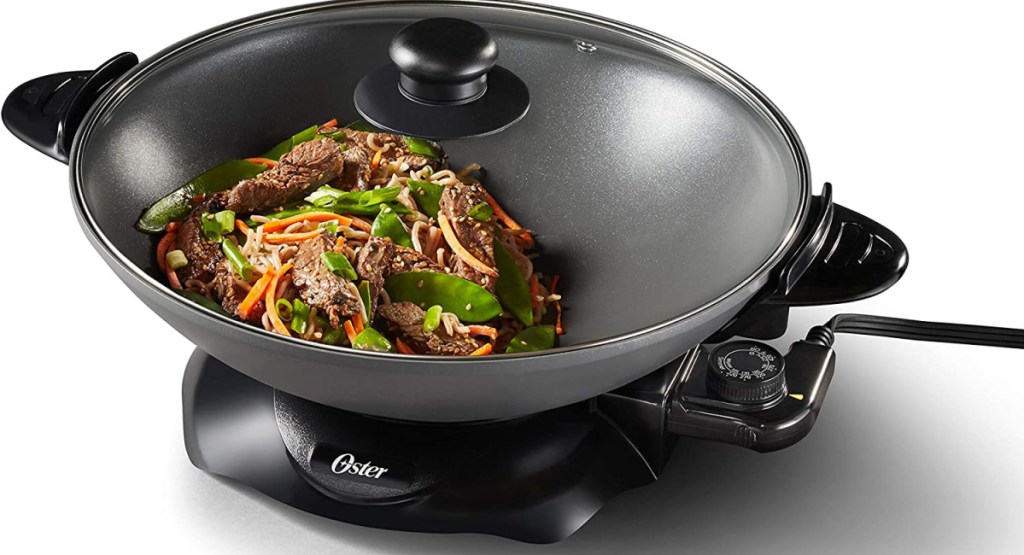 wok with lid