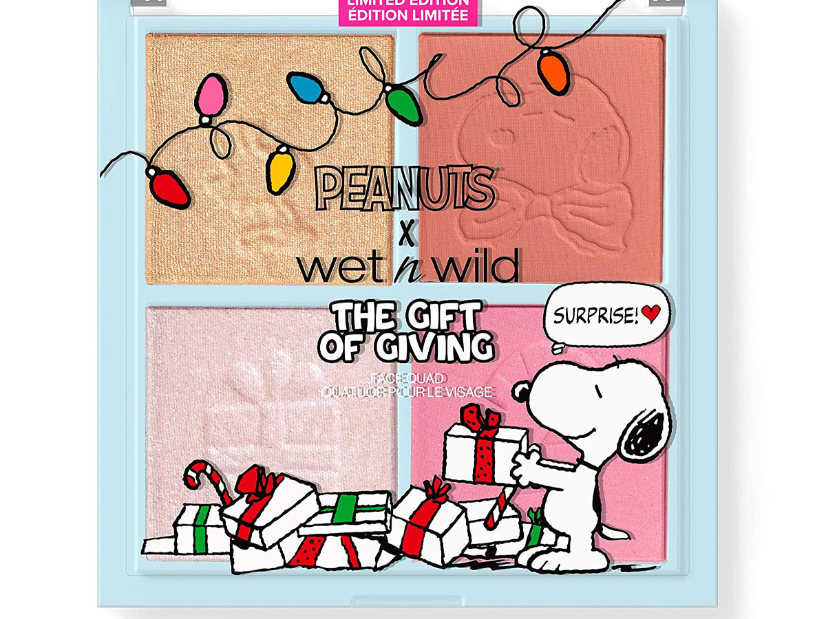 Wet n Wild x Peanuts Limited Edition Eye & Face Palette Only $5