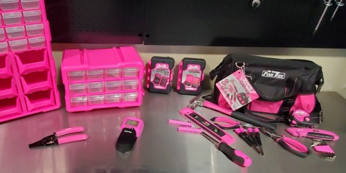 The Original Pink Box 40-Piece Tool Set w/ Bag Only $31 on Lowes.com