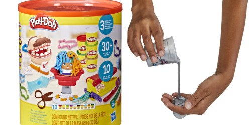 Play-Doh Sets Only $15 on Walmart.com | Classics Canister w/ 3 Playsets or Slime & Foam Bundle