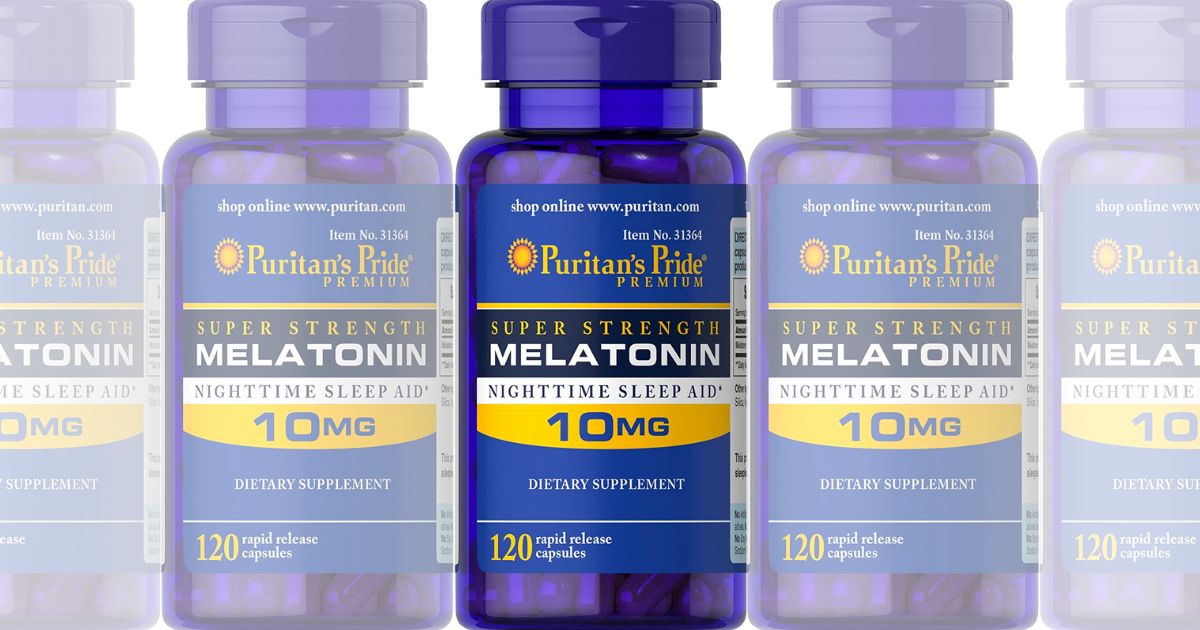 puritans pride melatonin 10mg 120ct
