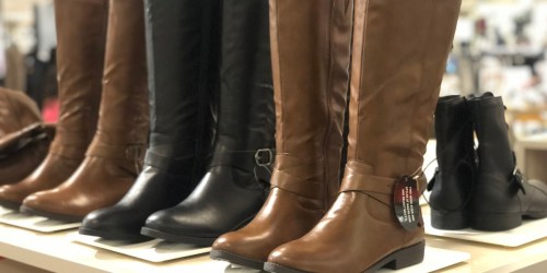 Macy’s Women’s Boots Only $19.99 (Regularly $50) | Includes Wide Calf Riding Boots
