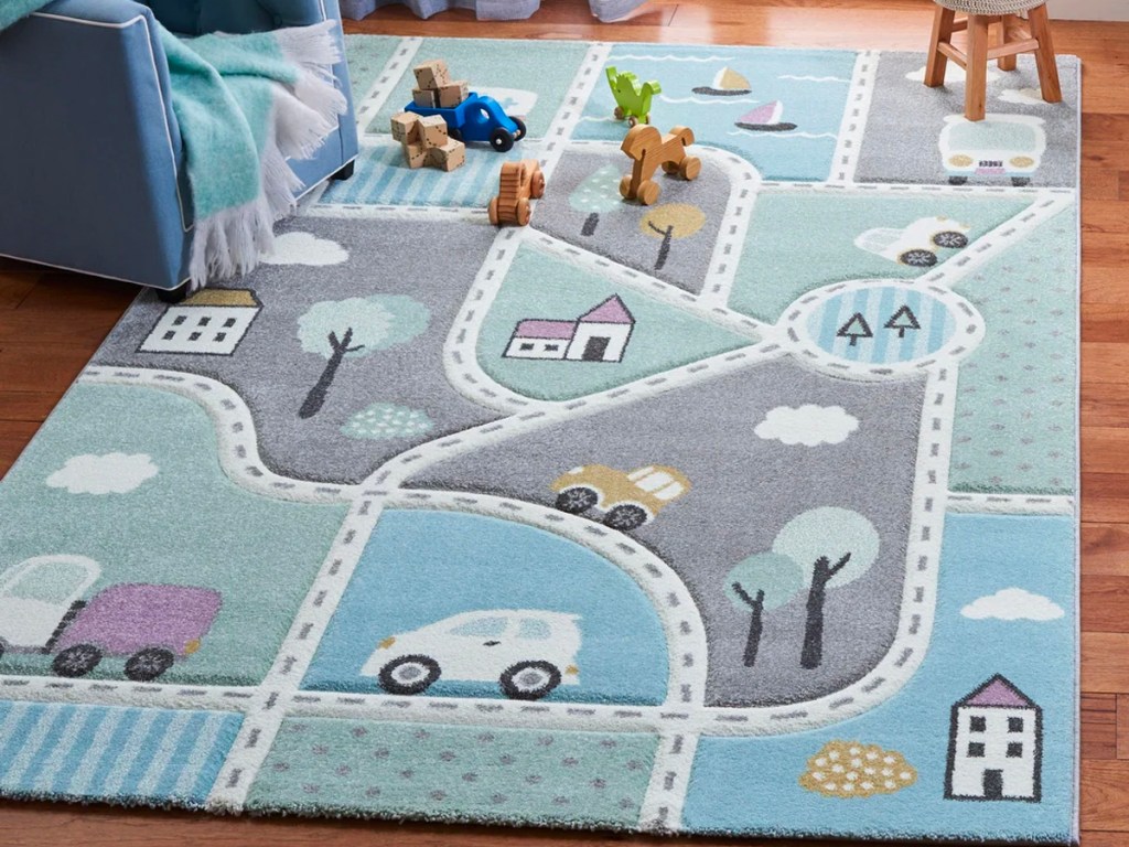 kids city rug