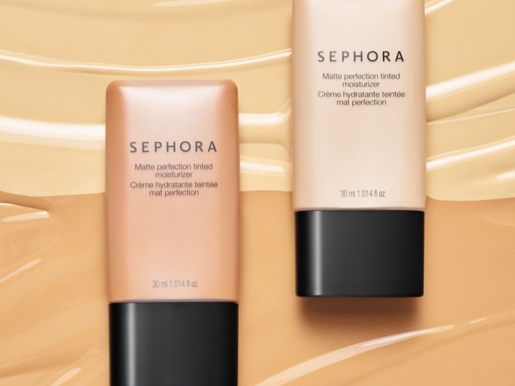 2 bottles of Sephora tinted moisturizers