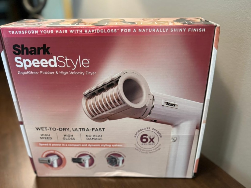 hair dryer in the box