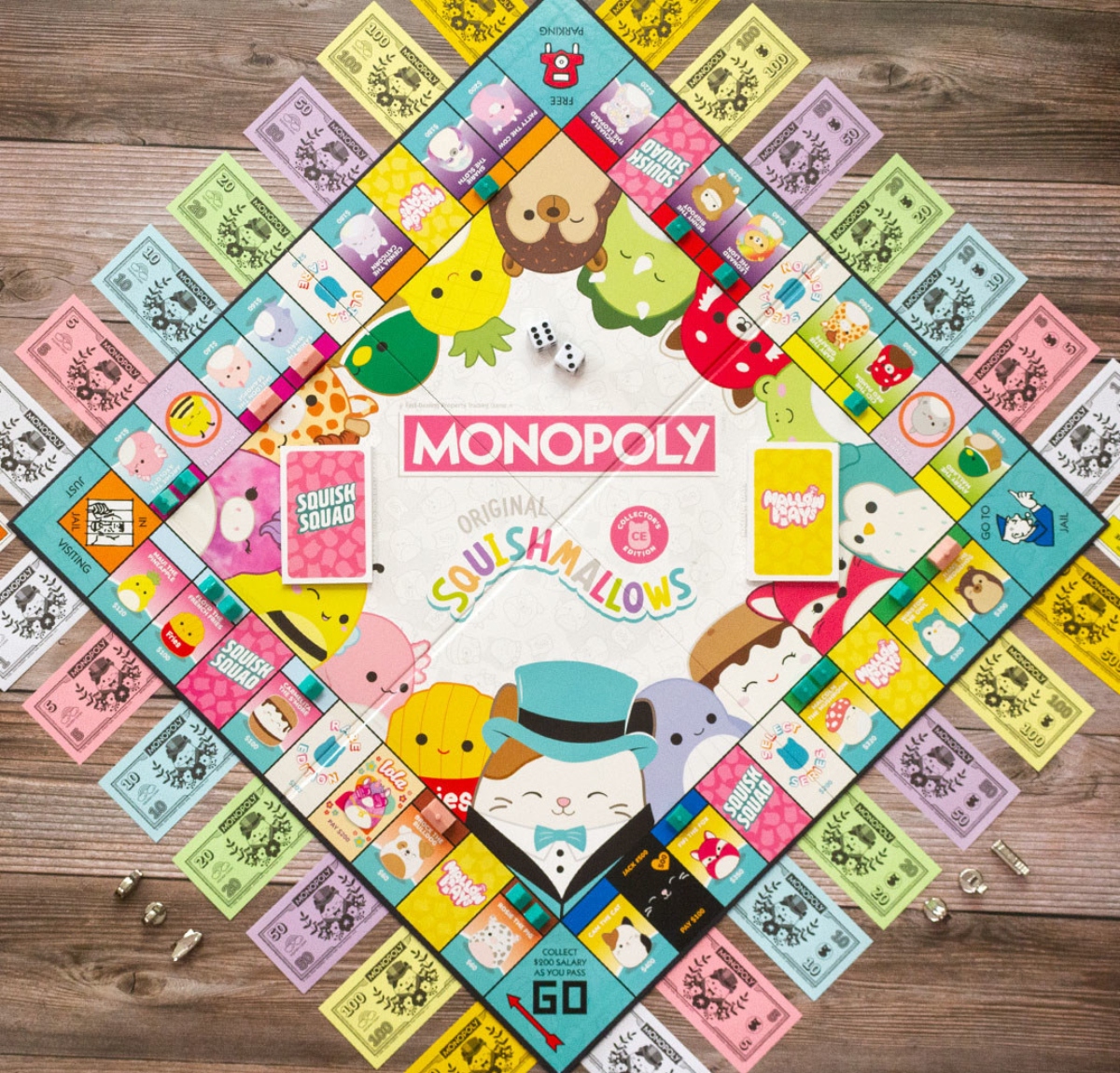 Squishmallow Monopoly Game