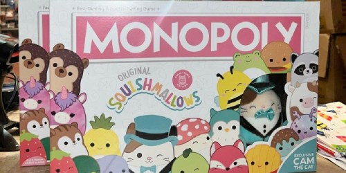 Squishmallows Monopoly & Exclusive Plush Only $39.97 Shipped on Walmart.com (Reg. $60)