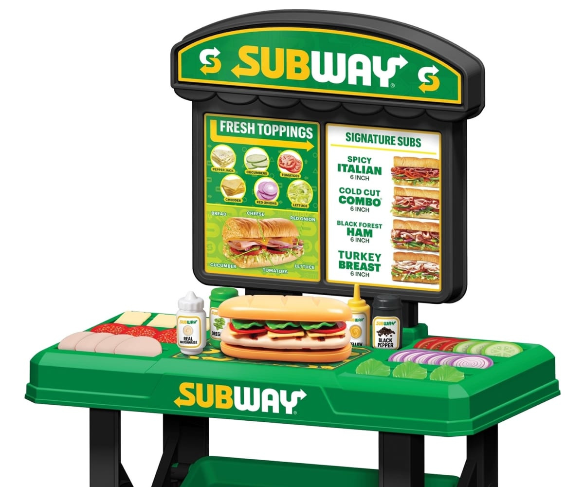 subway sandwich playset