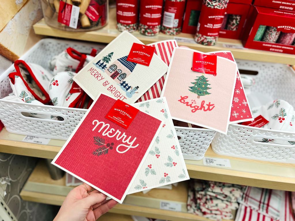 Target Swedish Dishcloths 2-Packs Only $4.20 – Today Only | Clean Up Spills & Decorate for Christmas!