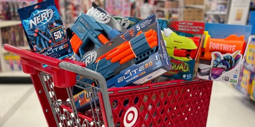 Up to 50% Off NERF Blasters on Target | Roblox Bees Blaster Only $9.99 (Regularly $20) + More