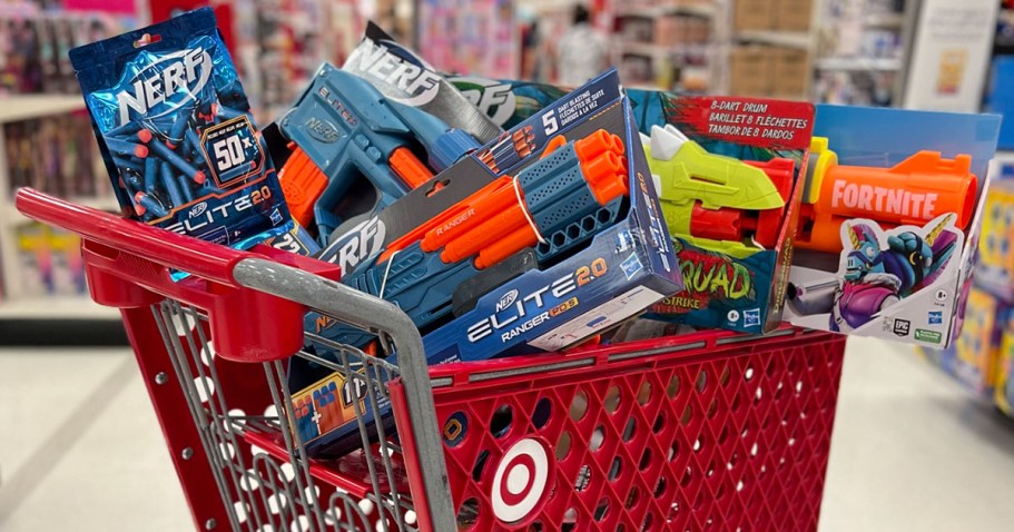 Target Daily Deals | 40% Off Nerf & Cuddleez Kids Pillows, 30% Off Activewear, + More